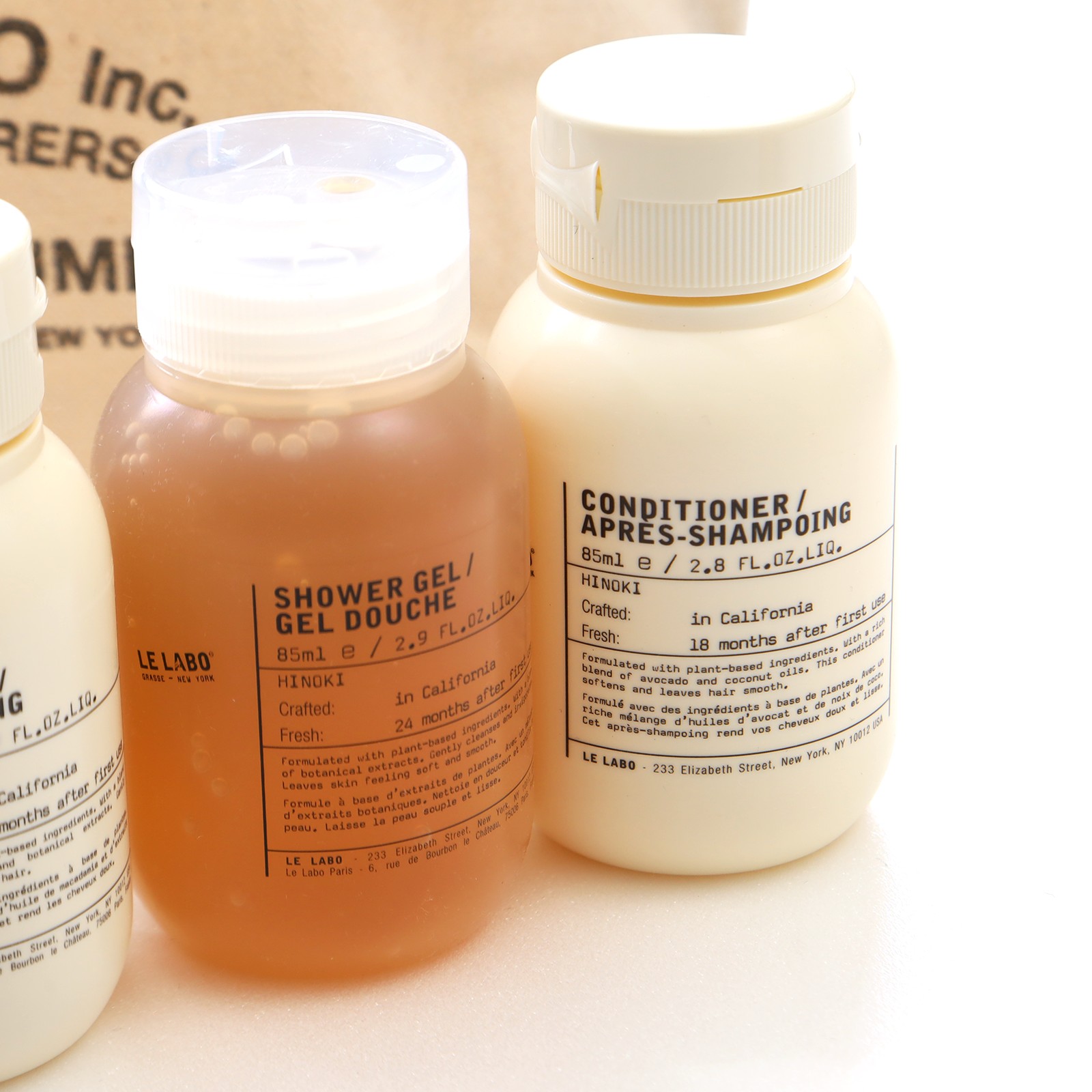 楽天市場】LE LABO バス&ボディ TRAVEL SET HINOKI ルラボ バスグッズ