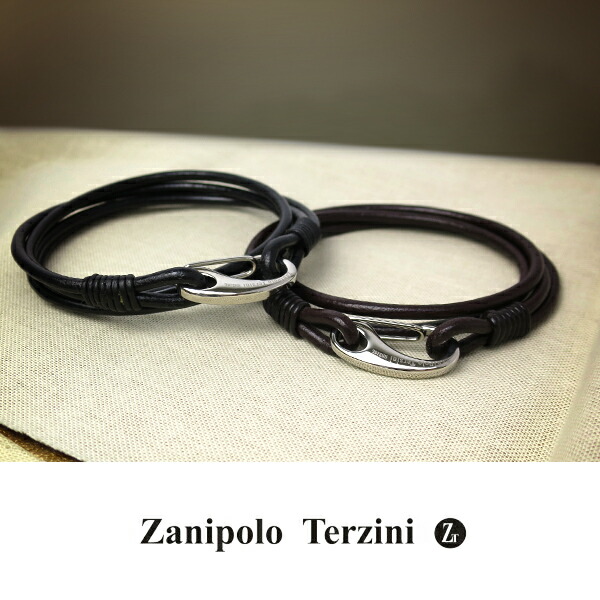楽天市場】2重巻き ダブルライン レザーブレスレット 3mm 18cm