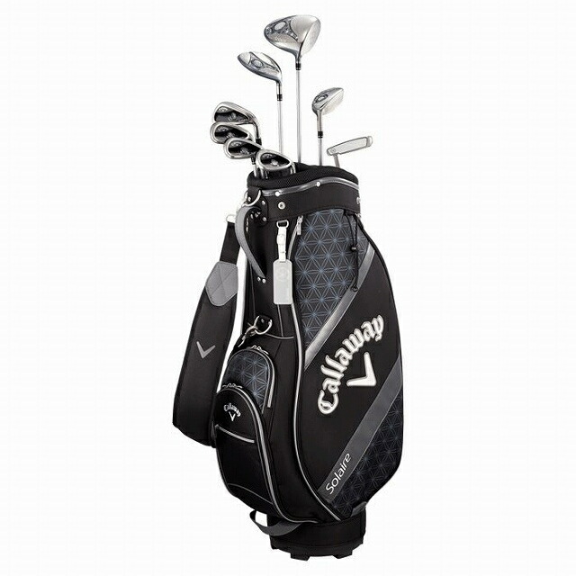 Callaway Solaire ブラックゴルフバッグ【ゴルフバックのみ】 Callaway