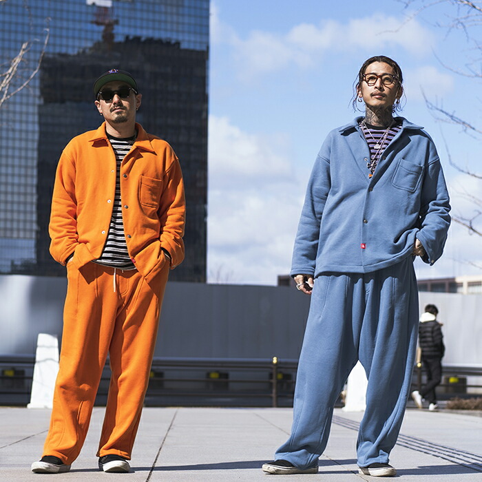 楽天市場】NASTOYS ナストイズ / 「Over Sweat Pants / ORANGE
