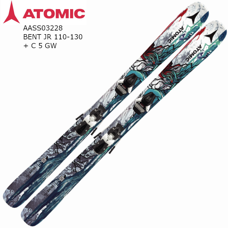 楽天市場】アトミック スキー板 2024 ATOMIC BENT JR 110-130 + C 5 GW