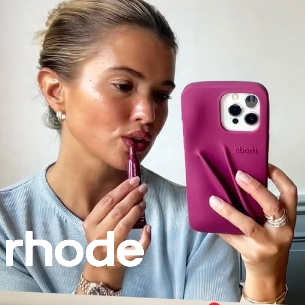 全機種対応】rhode iPhoneケース raspberry リップ付き 【公式通販】