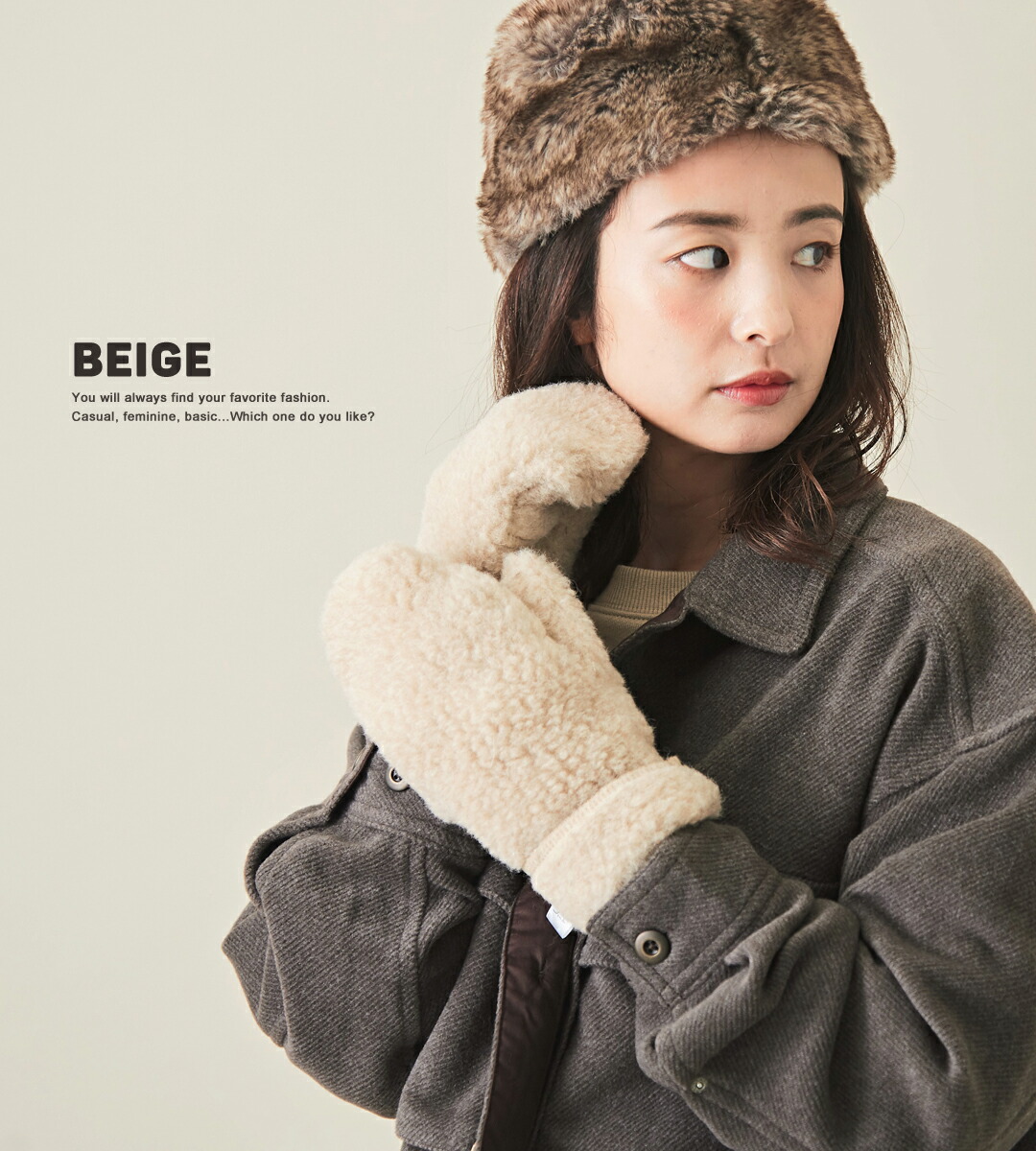 楽天市場】手袋 / Sheep by the Sea (シープバイザシー) Woolen Glove