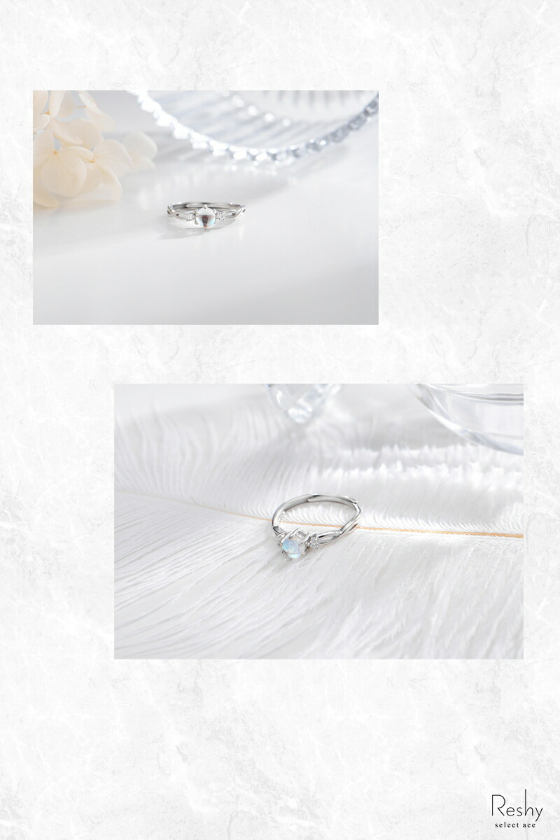 楽天市場】ムーンストーン 指輪 ムーンストーン リング レディース