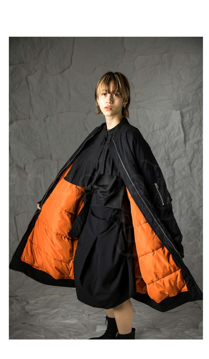 楽天市場】MA-1 ロングコート レディース アウター コート 送料無料