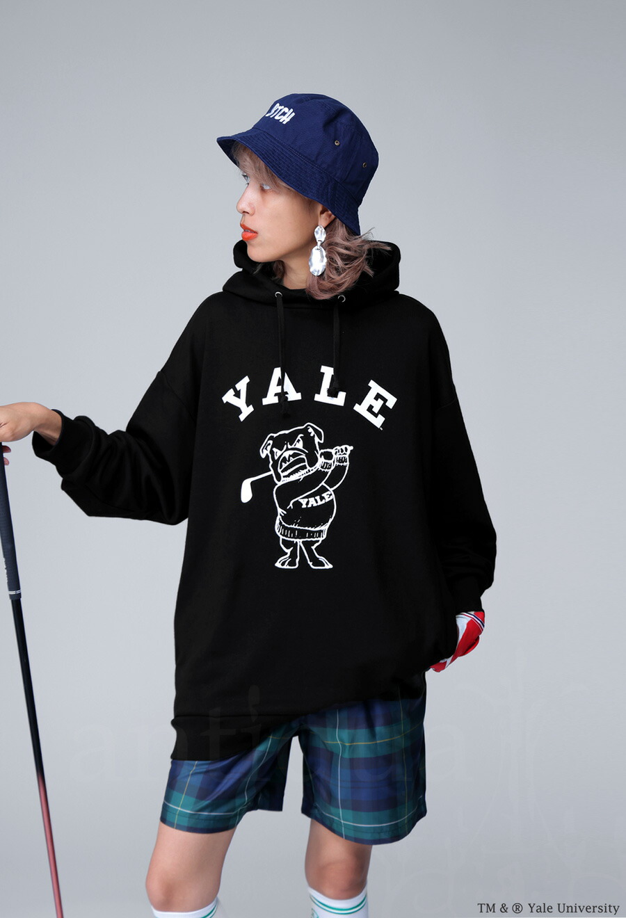 楽天市場】別注 YALE ANTIQUA GOLF 裏毛パーカー メンズ 送料無料