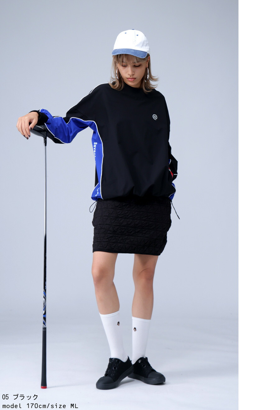 楽天市場】ANTIQUA GOLF×STCH パイピングトップス レディース 送料無料