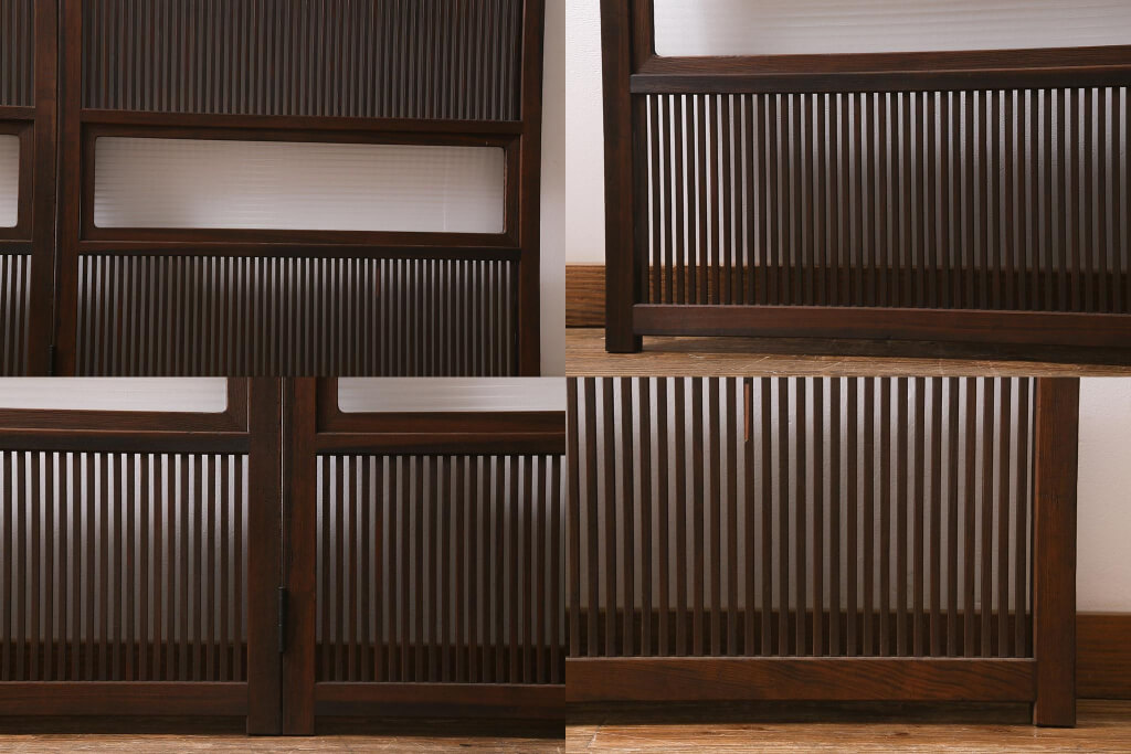 楽天市場】アンティーク建具 パーテーション 古建具リメイク モール