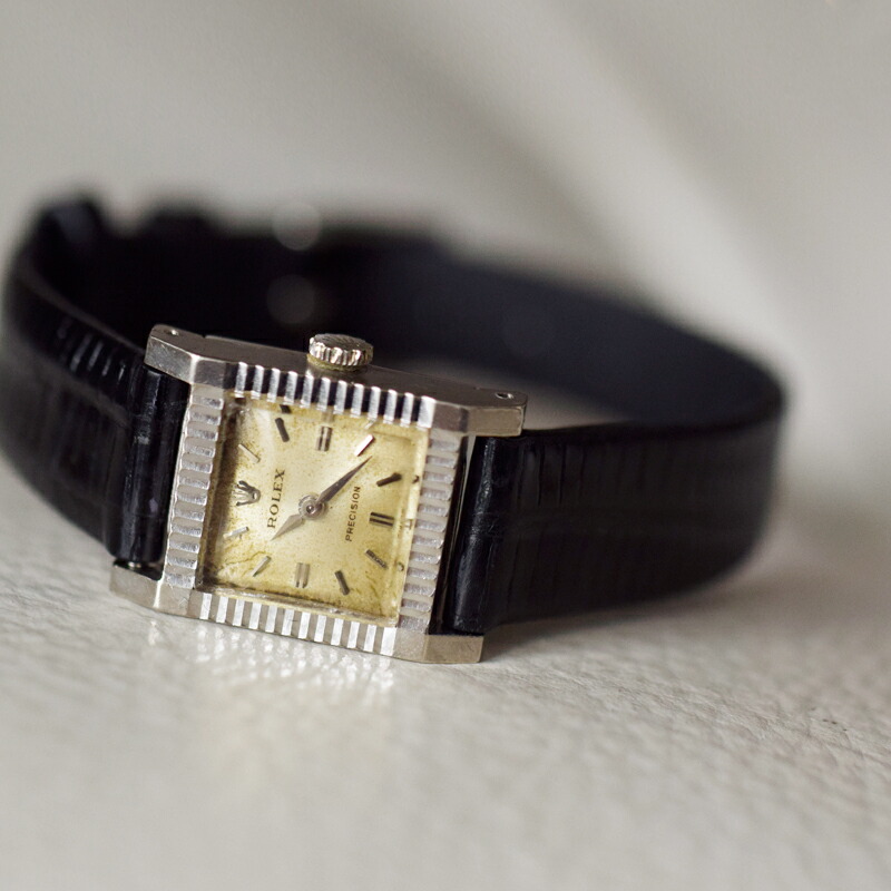 楽天市場】ROLEX ロレックス テジュ リザード ベルト ヴィンテージ