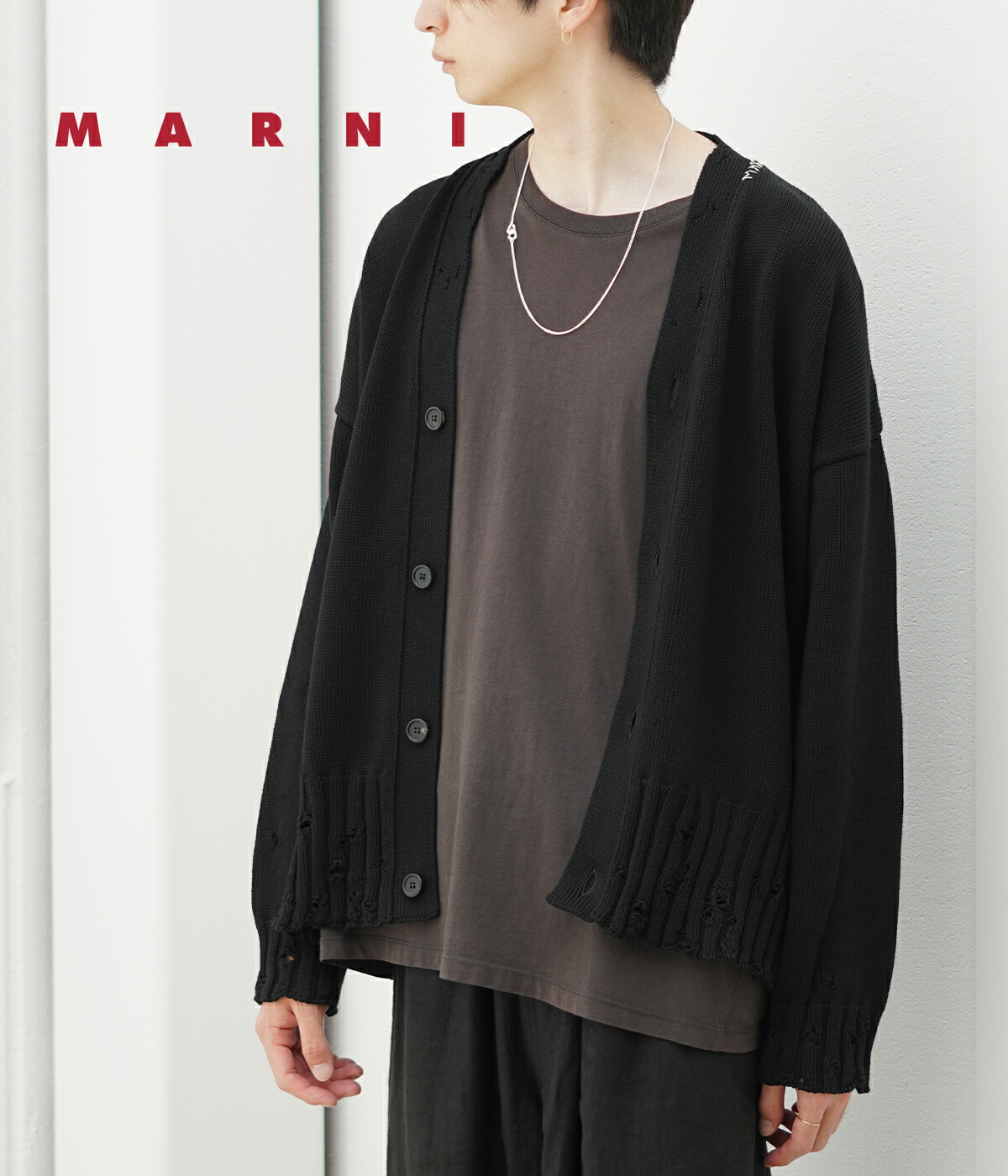 楽天市場】[送料無料]MARNI : CARDIGAN : CDMG0136Q0-UFC652[RIP][U