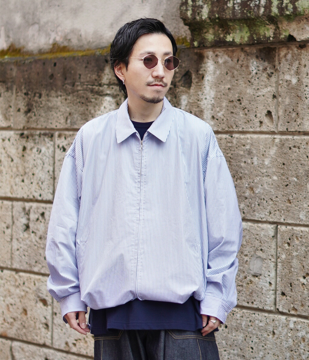 楽天市場】[SALE]is-ness : TOMAS MAISON LONG SLEEVE ZIP SHIRT