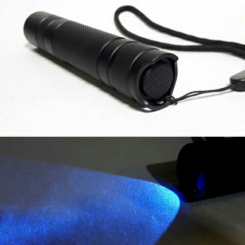 楽天市場】H2T 日亜 365nm UVライト ハイパワーチップLED「ブラック