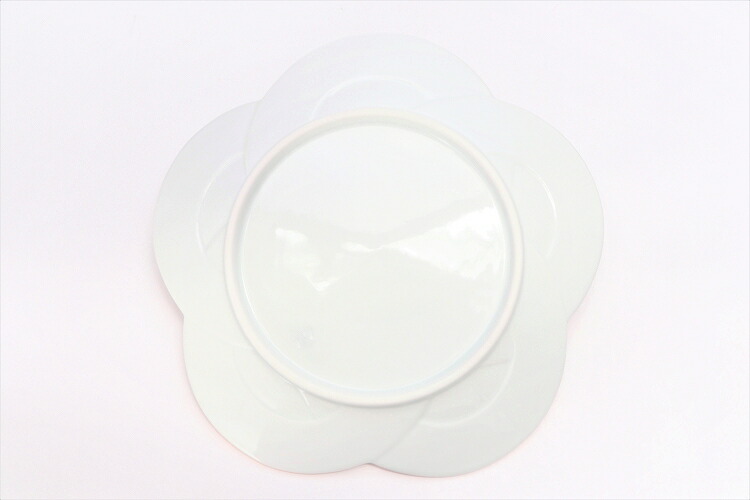 楽天市場】【有田焼 田清窯 太白金線梅結び皿】有田焼 磁器 変形皿 梅