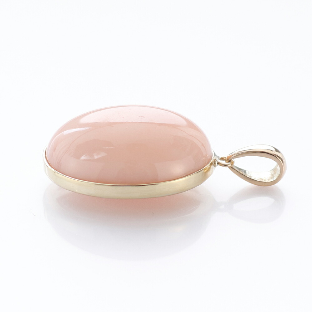 楽天市場】≪1年保証付き≫ 本ボケ珊瑚K18ペンダントトップ シンプル