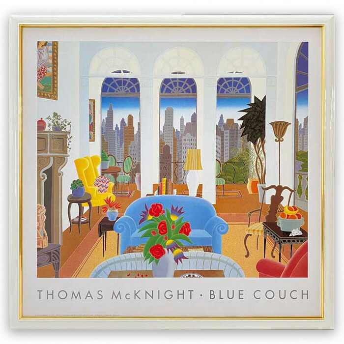 ビバリー ジグソーパズル ブルーカウチ トーマス・マックナイト