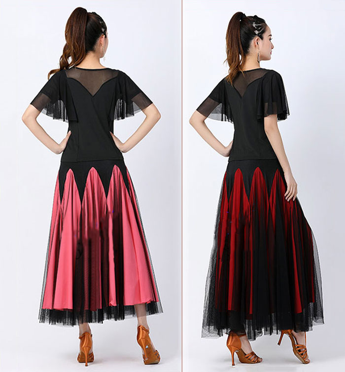 楽天市場】ダンス衣装 社交ダンス モダンダンス 上下セット 半袖