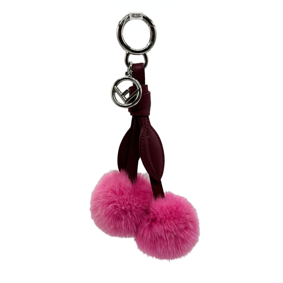 楽天市場】フェンディ FENDI チャーム キーホルダー チェリー