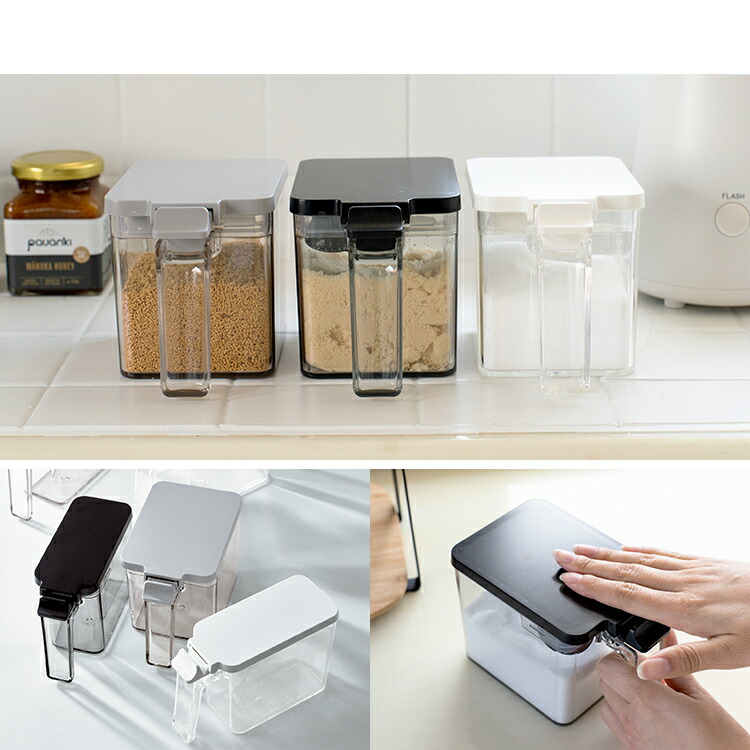 楽天市場】調味料ポット 調味料入れ 700ml 調味料ケース ワンタッチ