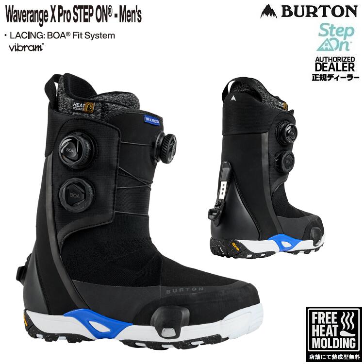 楽天市場】BURTON Men's Waverange X Pro Step On Snowboard Wide