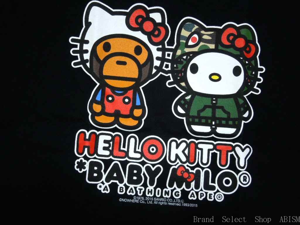 楽天市場】A BATHING APE(エイプ)x HELLO KITTY(ハローキティ)HELLO