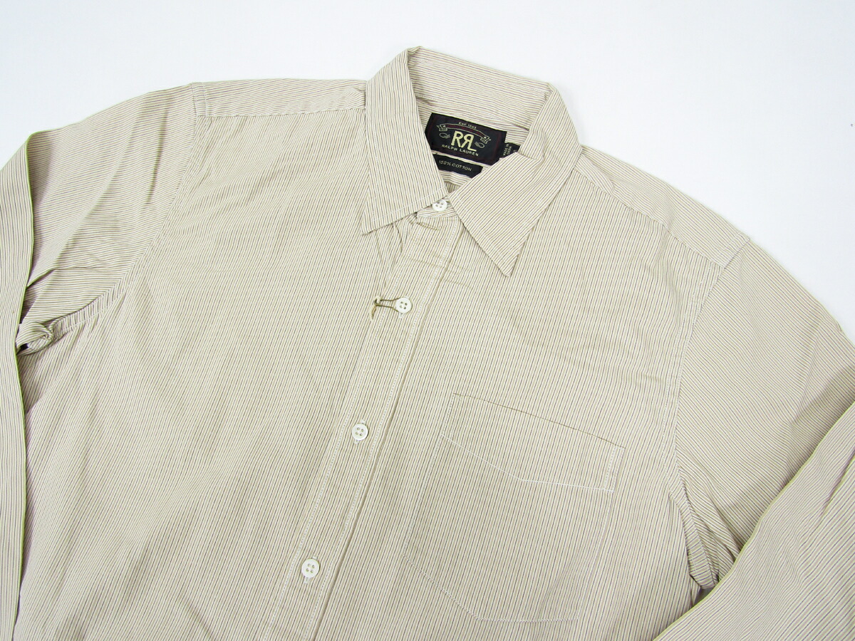 楽天市場】RRL ダブルアールエル ラルフローレン ストライプ ブロード