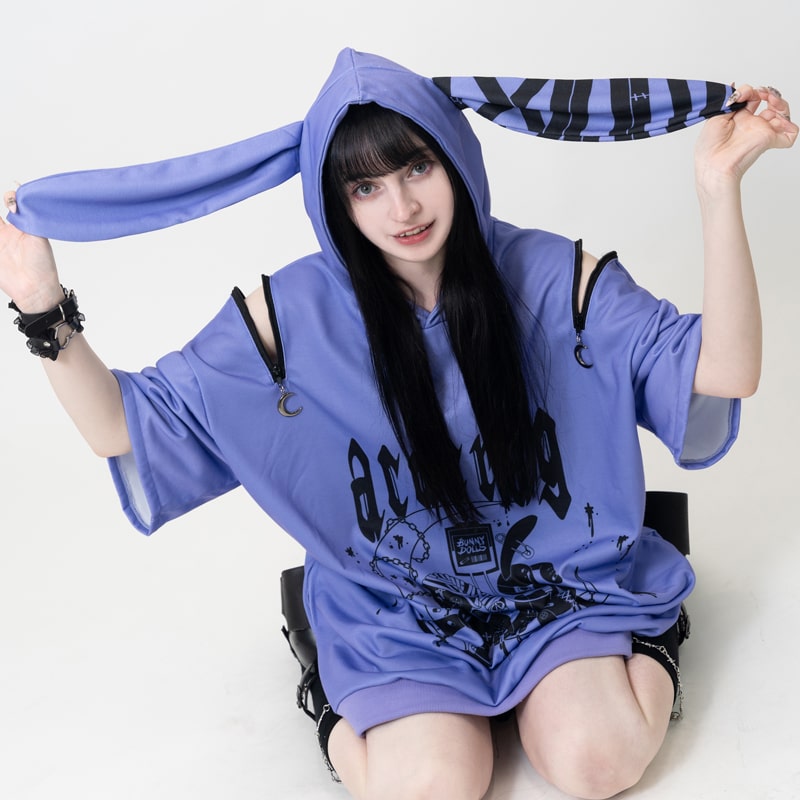 楽天市場】[半袖]ムーンバニードールズ パーカー パンク ロック V系