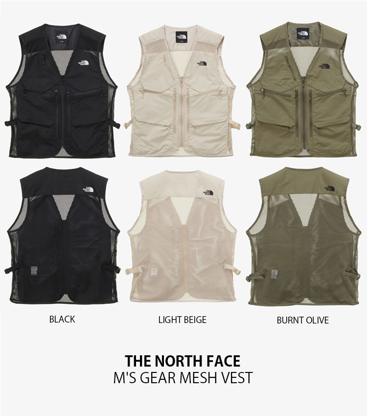 楽天市場】THE NORTH FACE ノースフェイス ベスト M'S GEAR MESH VEST