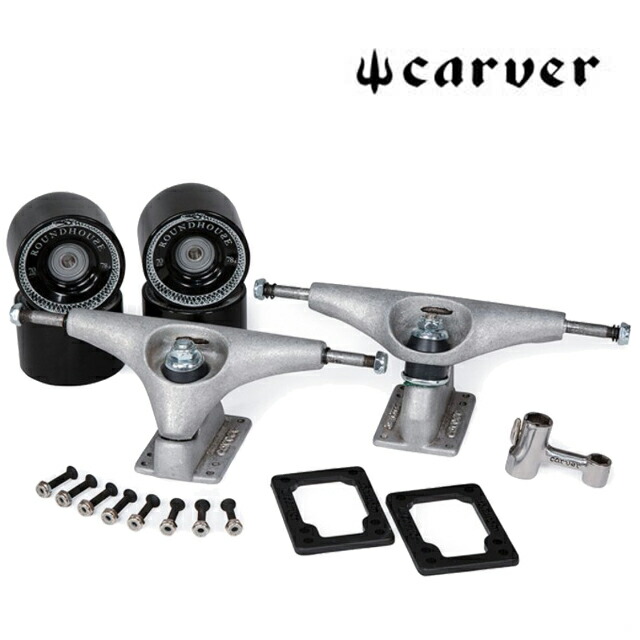 楽天市場】CARVER カーバー CX(CX4)トラック キット SKATEBOARD CX(CX4