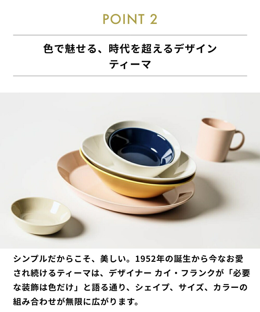 楽天市場】【全5色】【正規輸入品】イッタラ ティーマ プレート 17cm