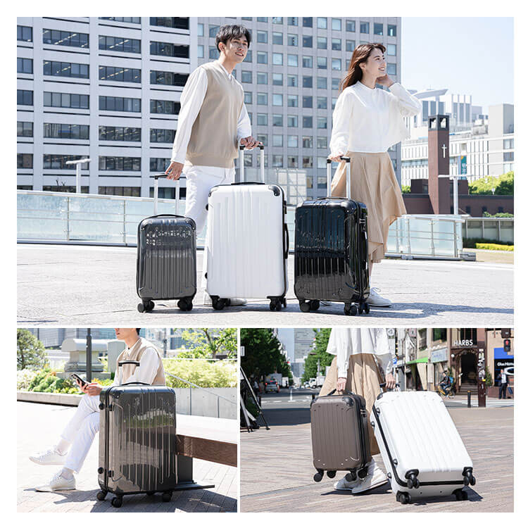 楽天市場】スーツケース キャリーケース Mサイズ 4～7泊 約63L TSA
