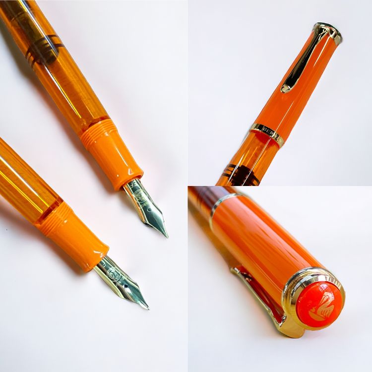 楽天市場】[限定]ペリカン Pelikan クラシックM200 オレンジ デライト