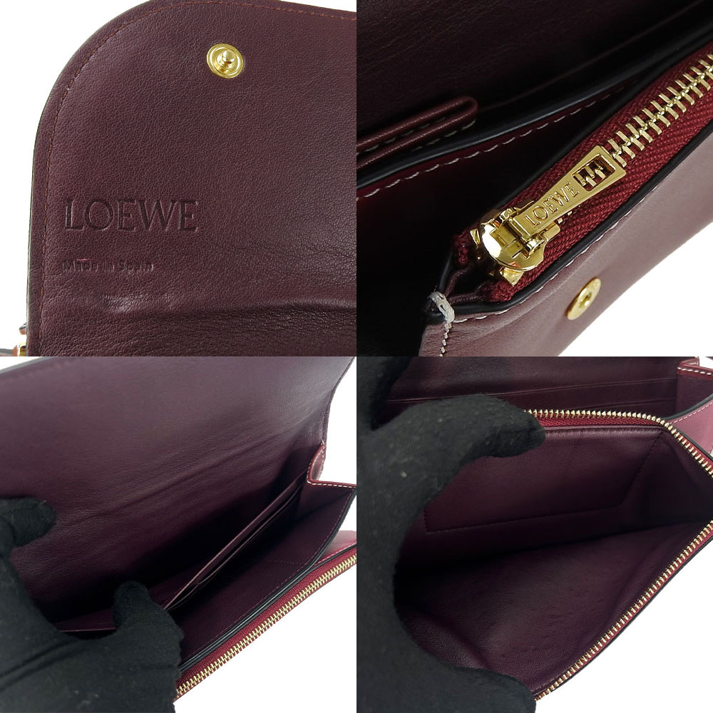 楽天市場】【中古】 ロエベ ショルダーバッグ ウォレット 長財布