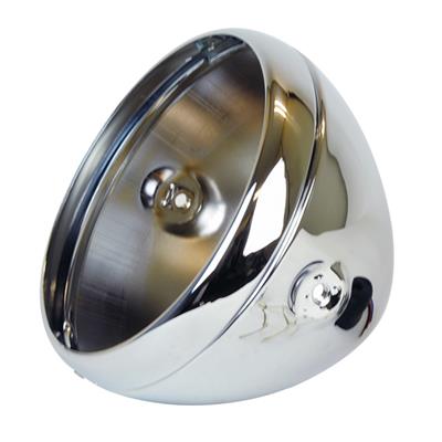 楽天市場】7インチルーカスタイプヘッドライトケース クローム GOODS