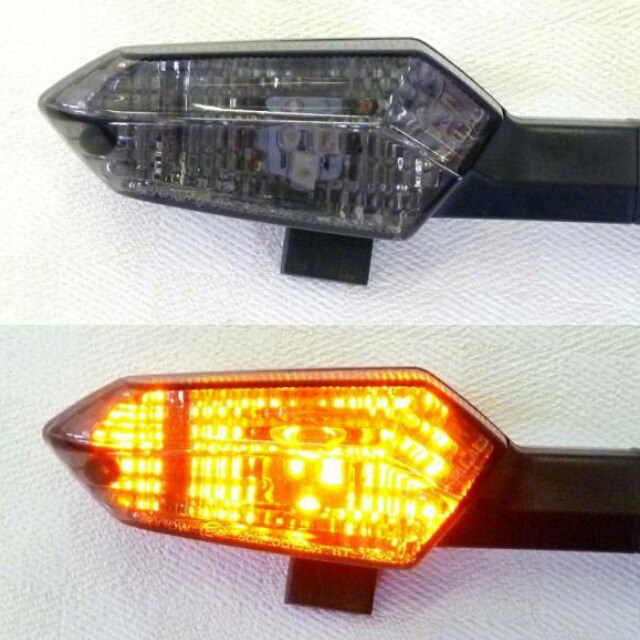 楽天市場】ZRX1200 DAEG（ダエグ） LEDスモークウインカーレンズセット