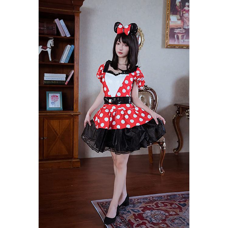 楽天市場】コスプレ ディズニー DG Glam Red Minnie 8-10 公式
