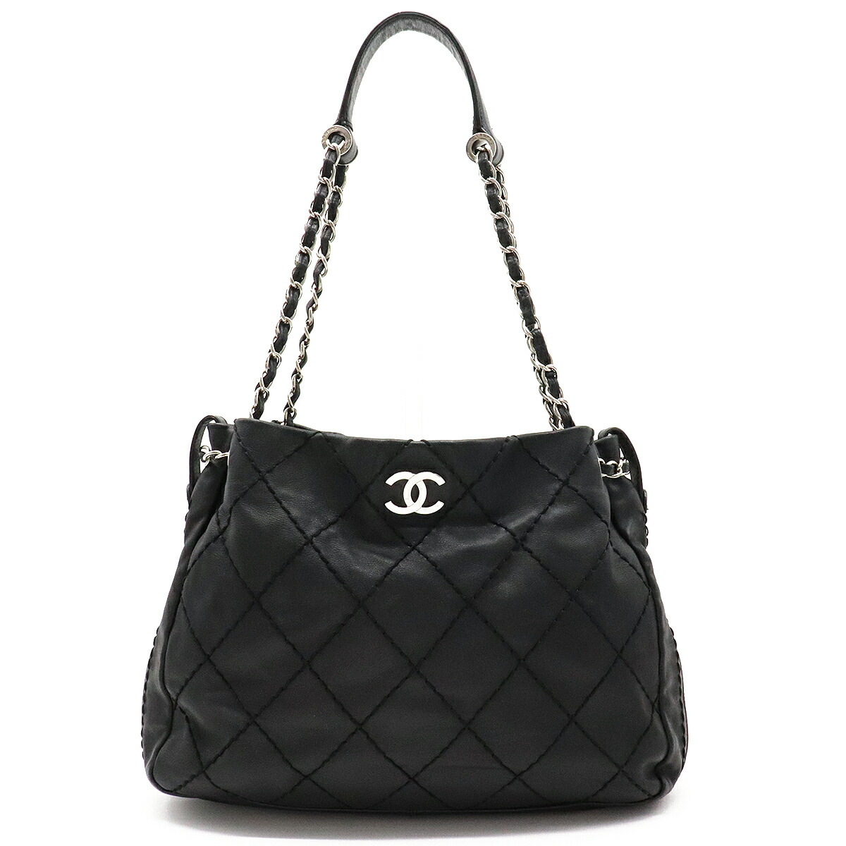 楽天市場】【バッグ】CHANEL シャネル ワイルドステッチ マトラッセ