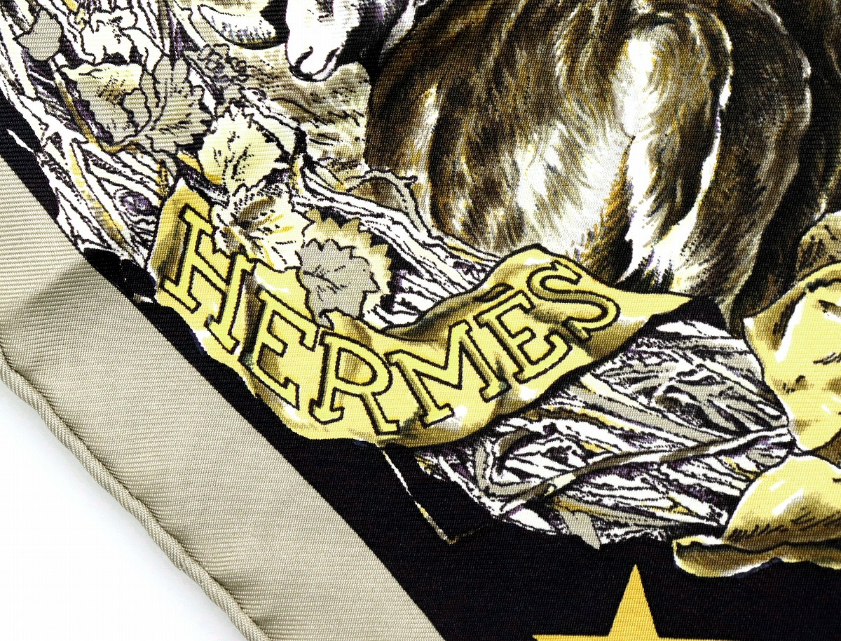 楽天市場】【アパレル】HERMES エルメス カレ90 スカーフ 大判スカーフ