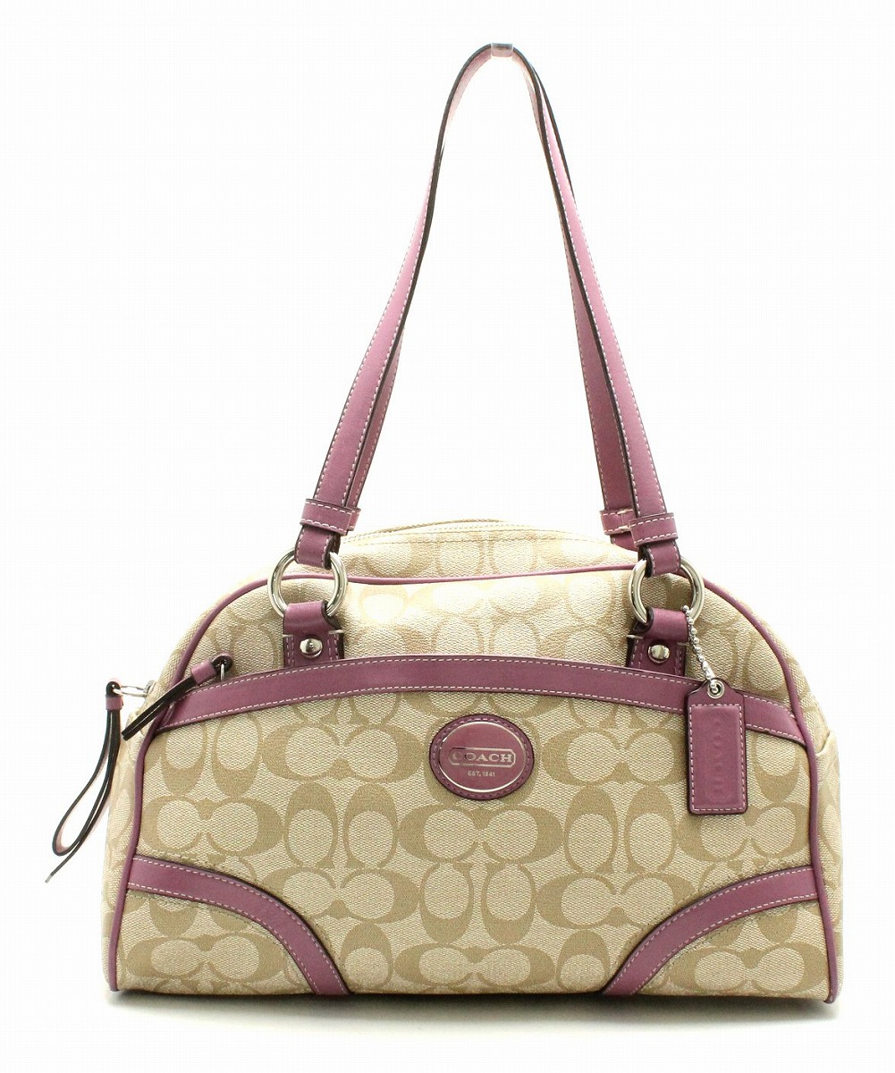 楽天市場】【バッグ】COACH コーチ ヘリテージ シグネチャー