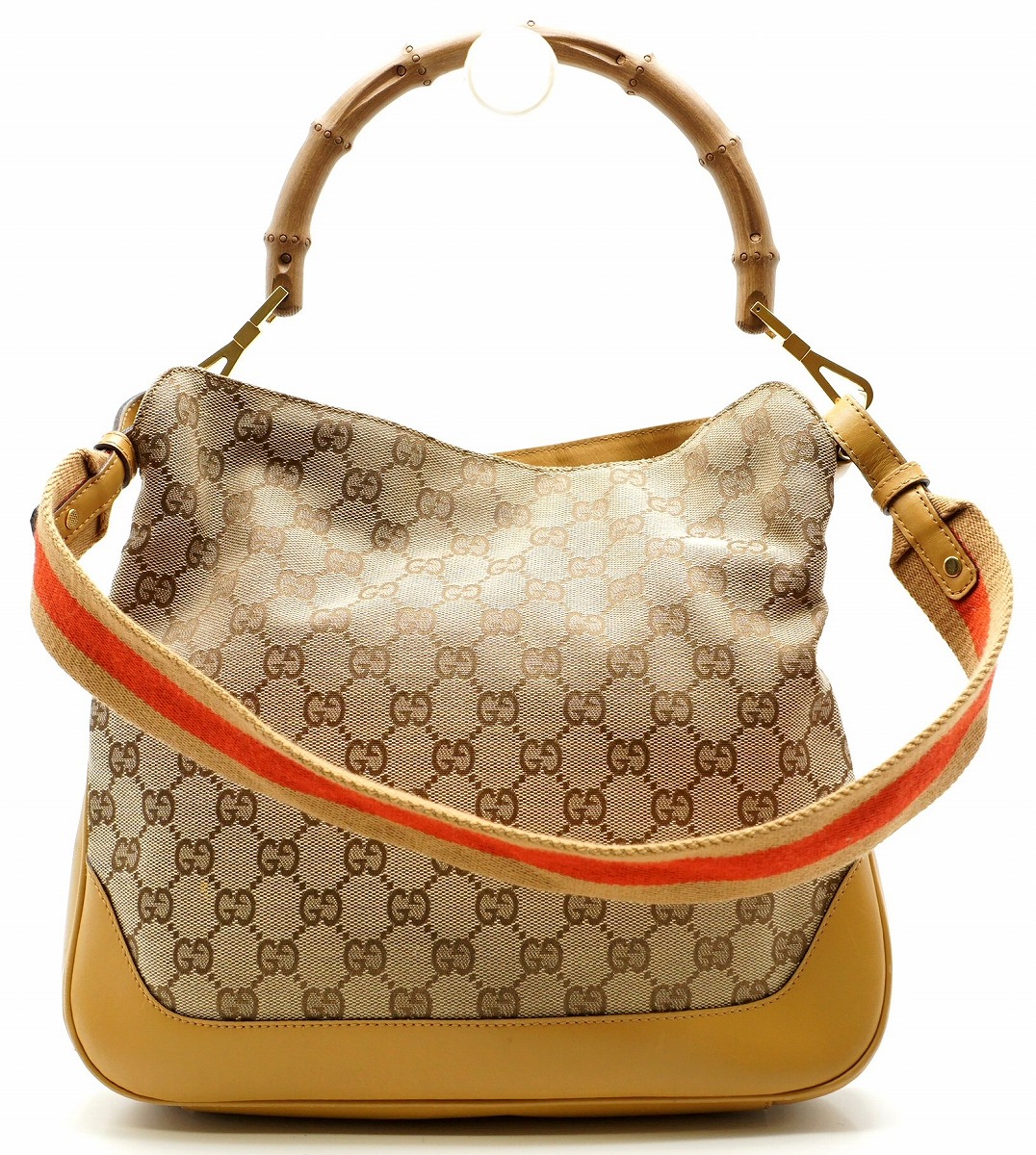 楽天市場】【バッグ】GUCCI グッチ GGキャンバス バンブー
