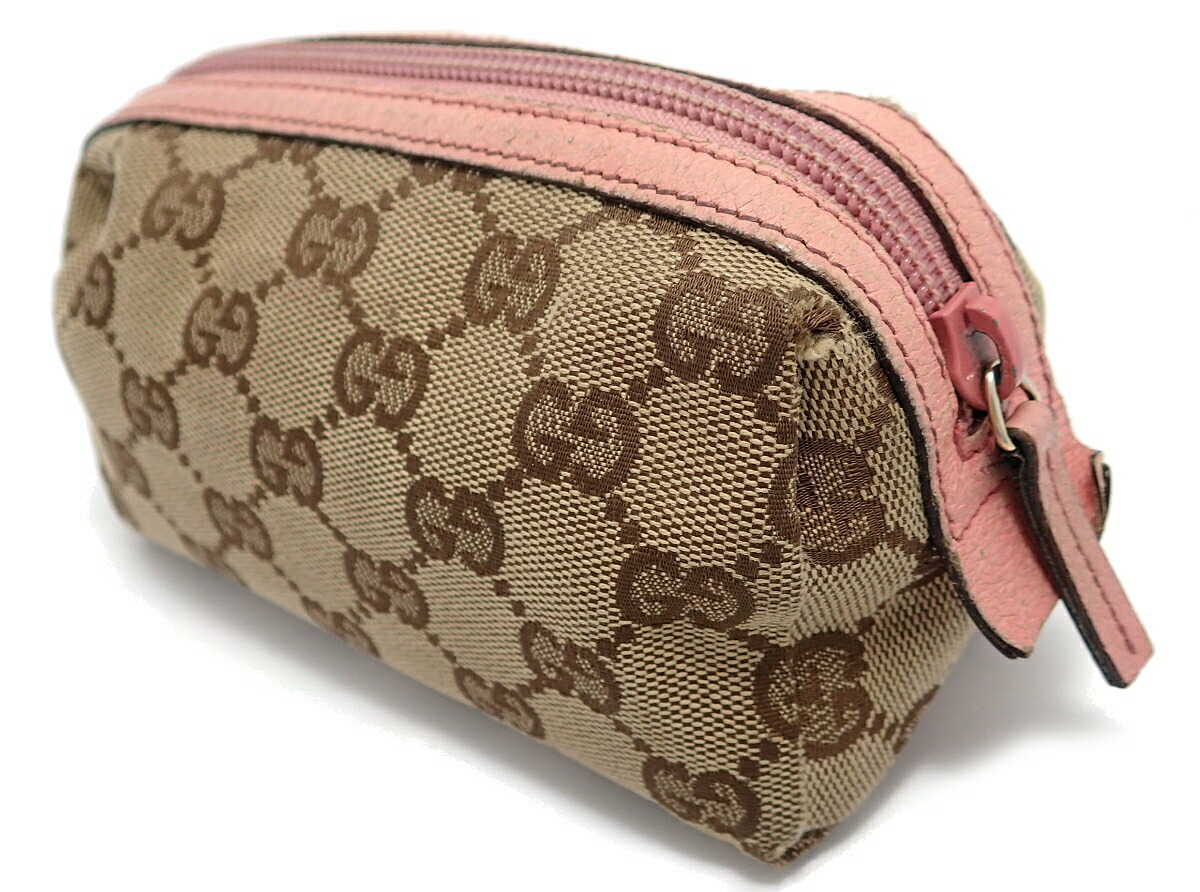 楽天市場】【バッグ】GUCCI グッチ GGキャンバス ポーチ 化粧ポーチ