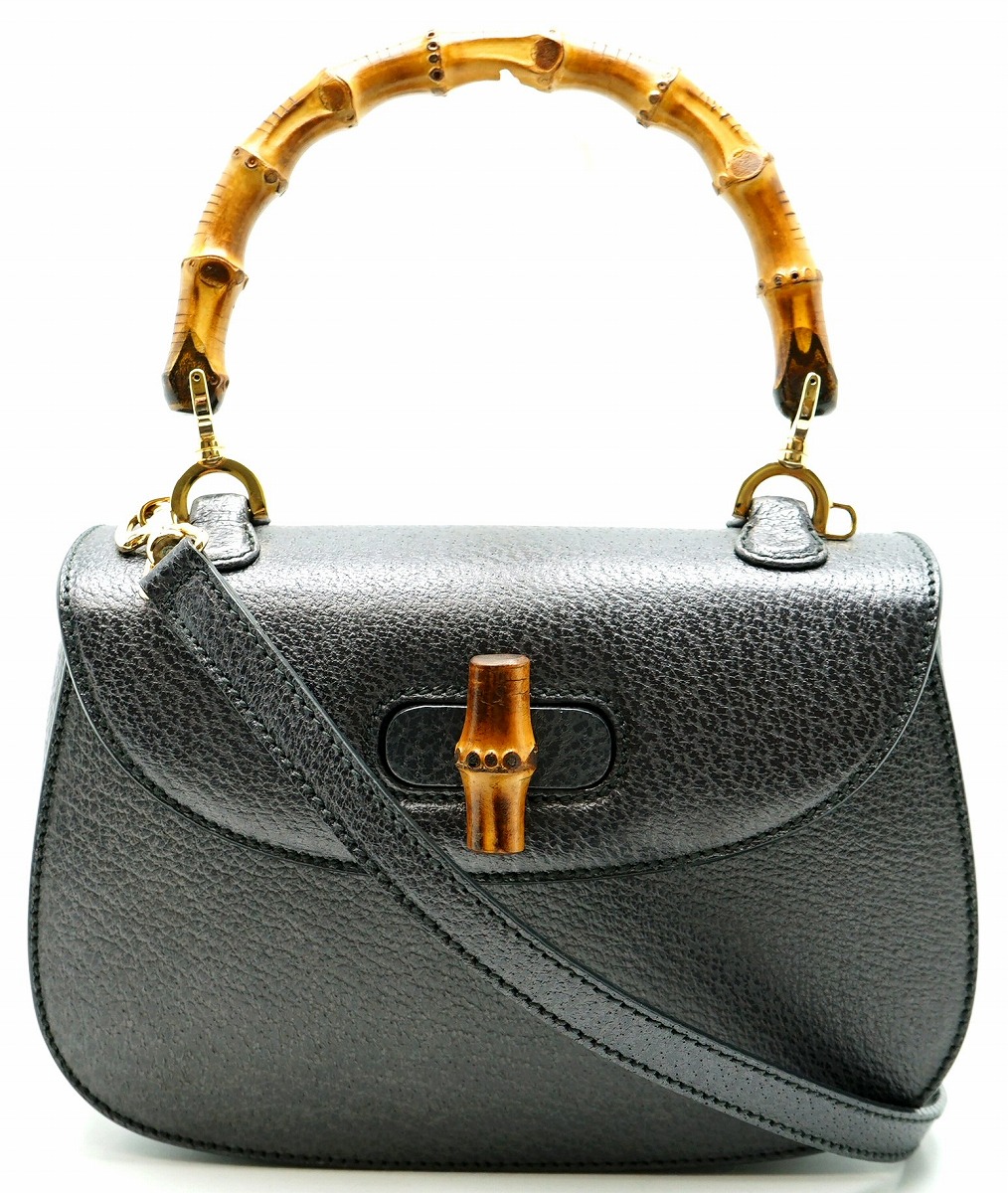 楽天市場】【バッグ】GUCCI グッチ バンブー ハンドバッグ 2WAY