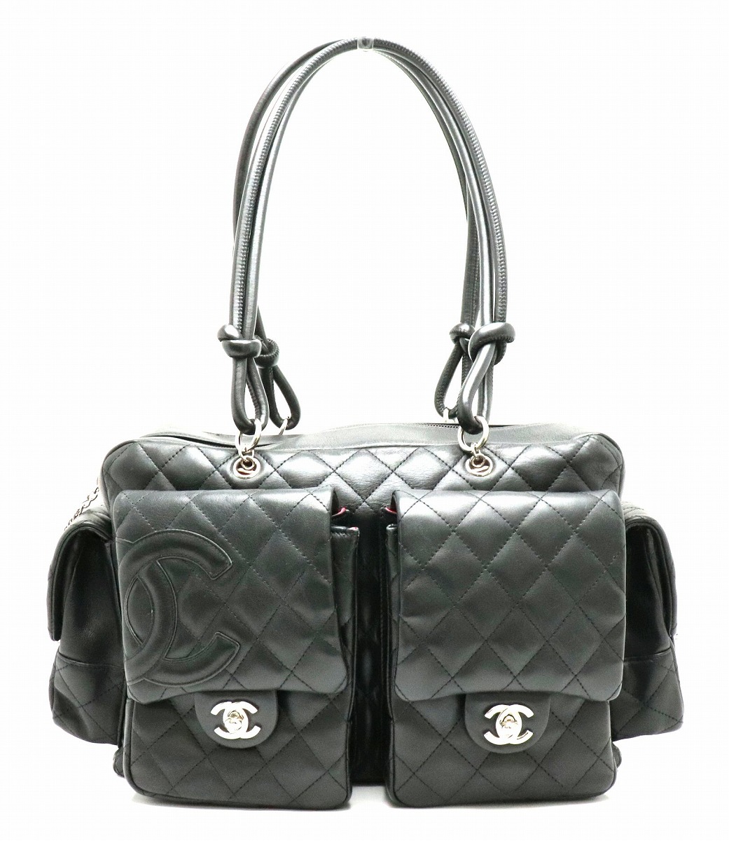 楽天市場】【バッグ】CHANEL シャネル カンボンライン マルチポケット