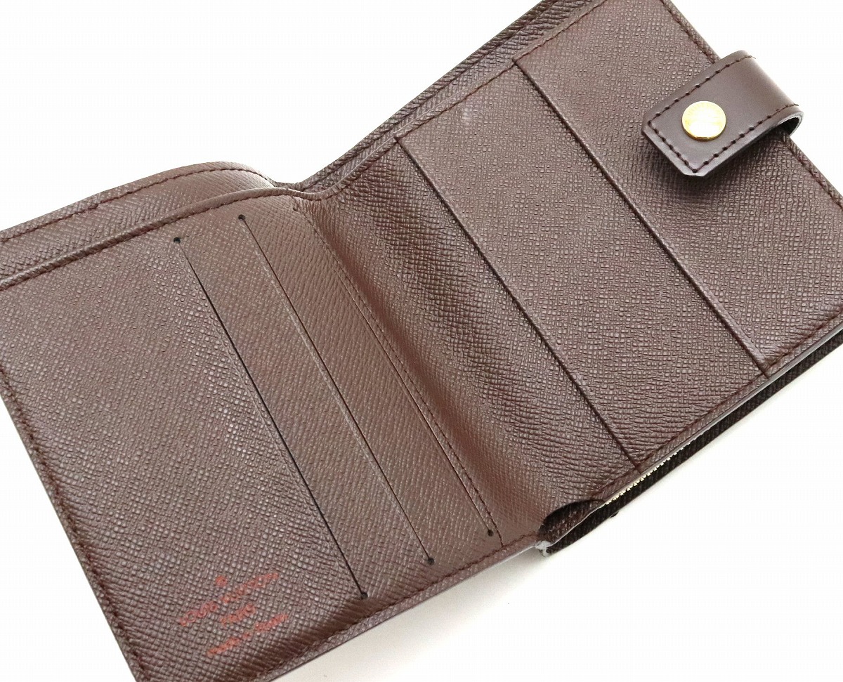 楽天市場】【財布】LOUIS VUITTON ルイ ヴィトン ダミエ コンパクト