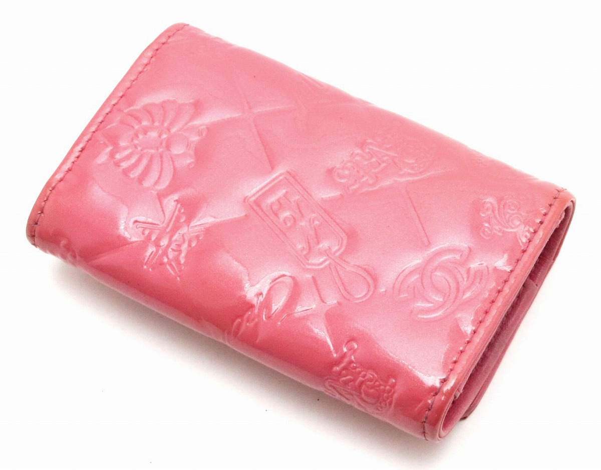 楽天市場】CHANEL シャネル アイコンライン ココマーク 6連 キーケース