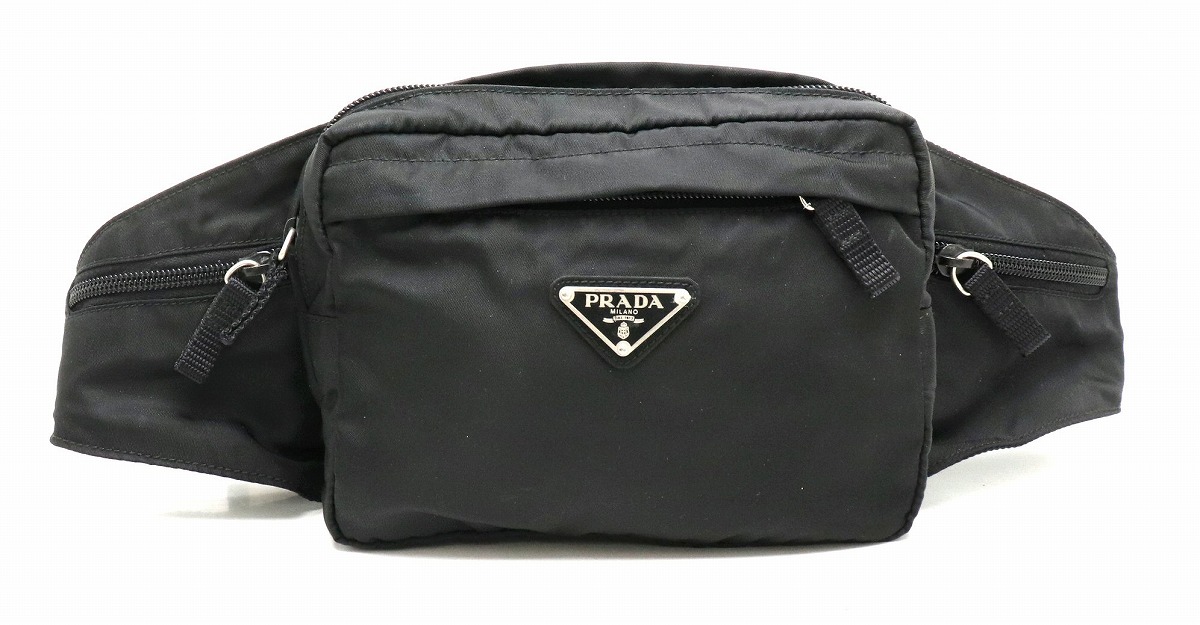 楽天市場】【バッグ】PRADA プラダ ウエストバッグ ウエストポーチ