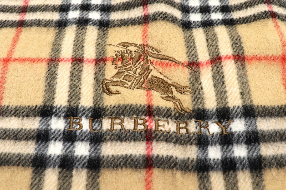 BURBERRY バーバリー ひざ掛け ブランケット BURBERRYバーバリー