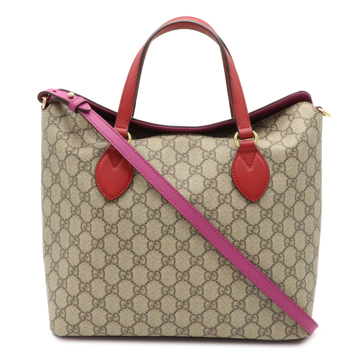 楽天市場】GUCCI グッチ GGスプリーム トートバッグ ハンドバッグ 2WAY