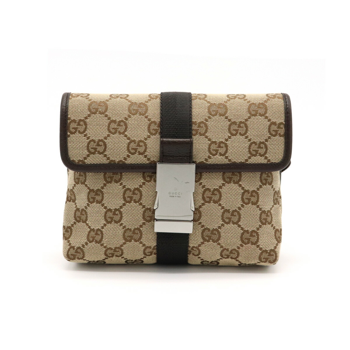 GUCCI GGキャンバス ボディバッグ