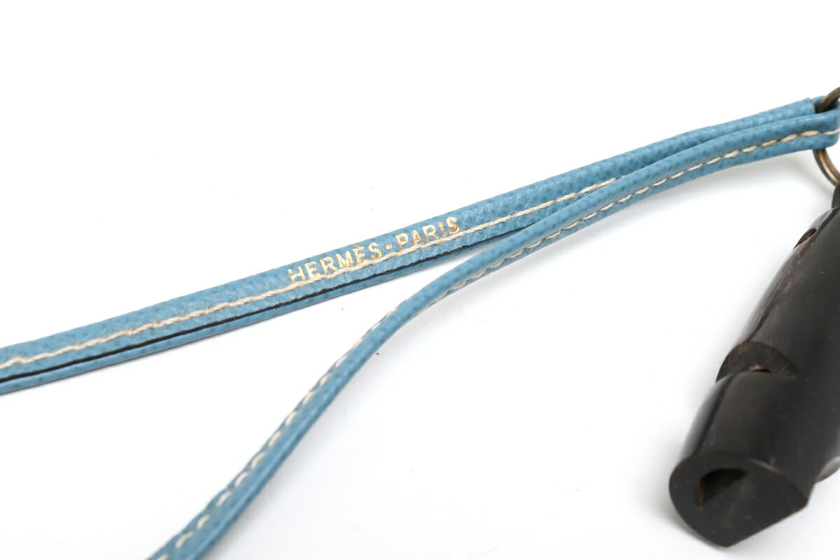 楽天市場】HERMES エルメス シフレ ホイッスル 笛 犬笛 ネックレス