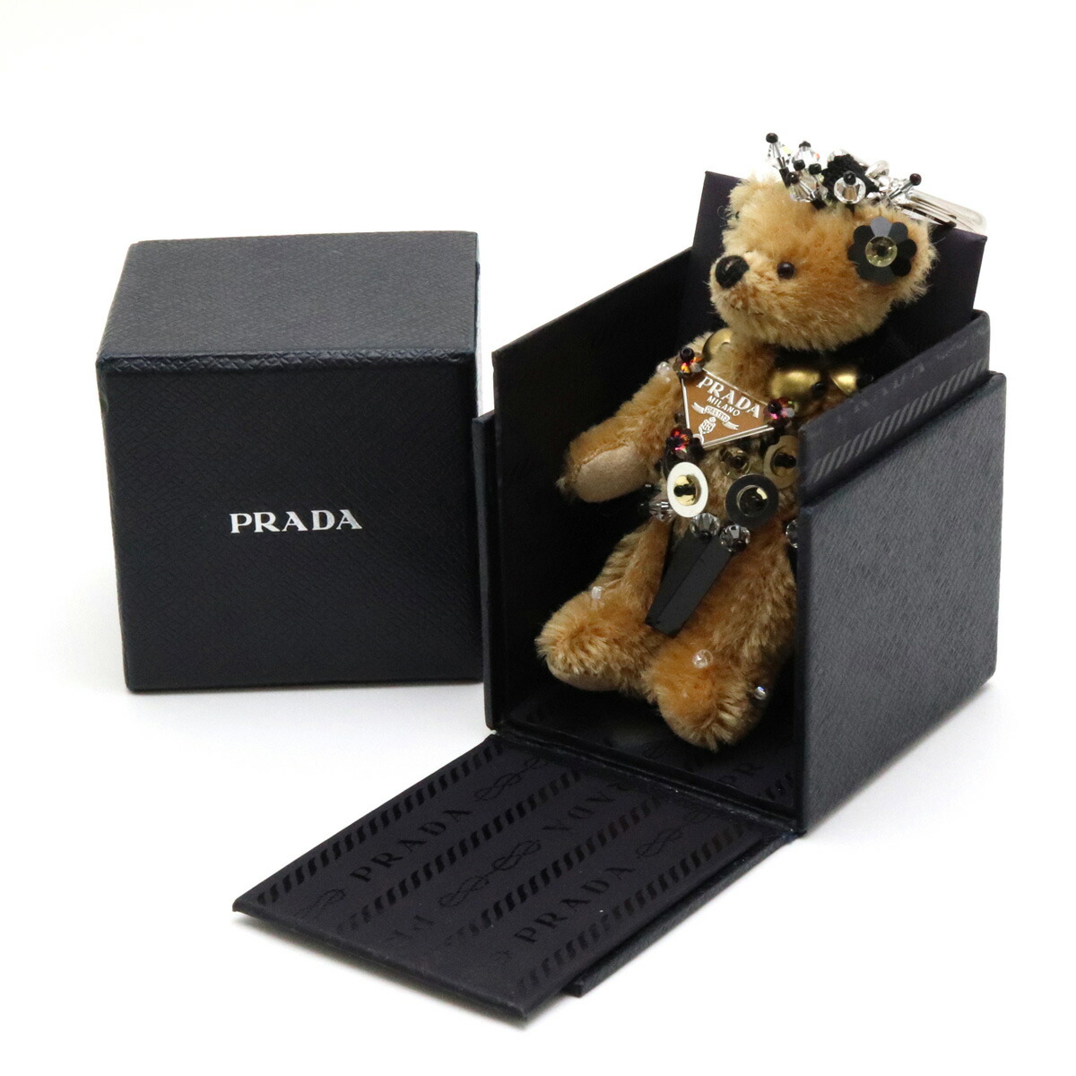 楽天市場】PRADA プラダ ベアトリック ベアー クマ キーホルダー
